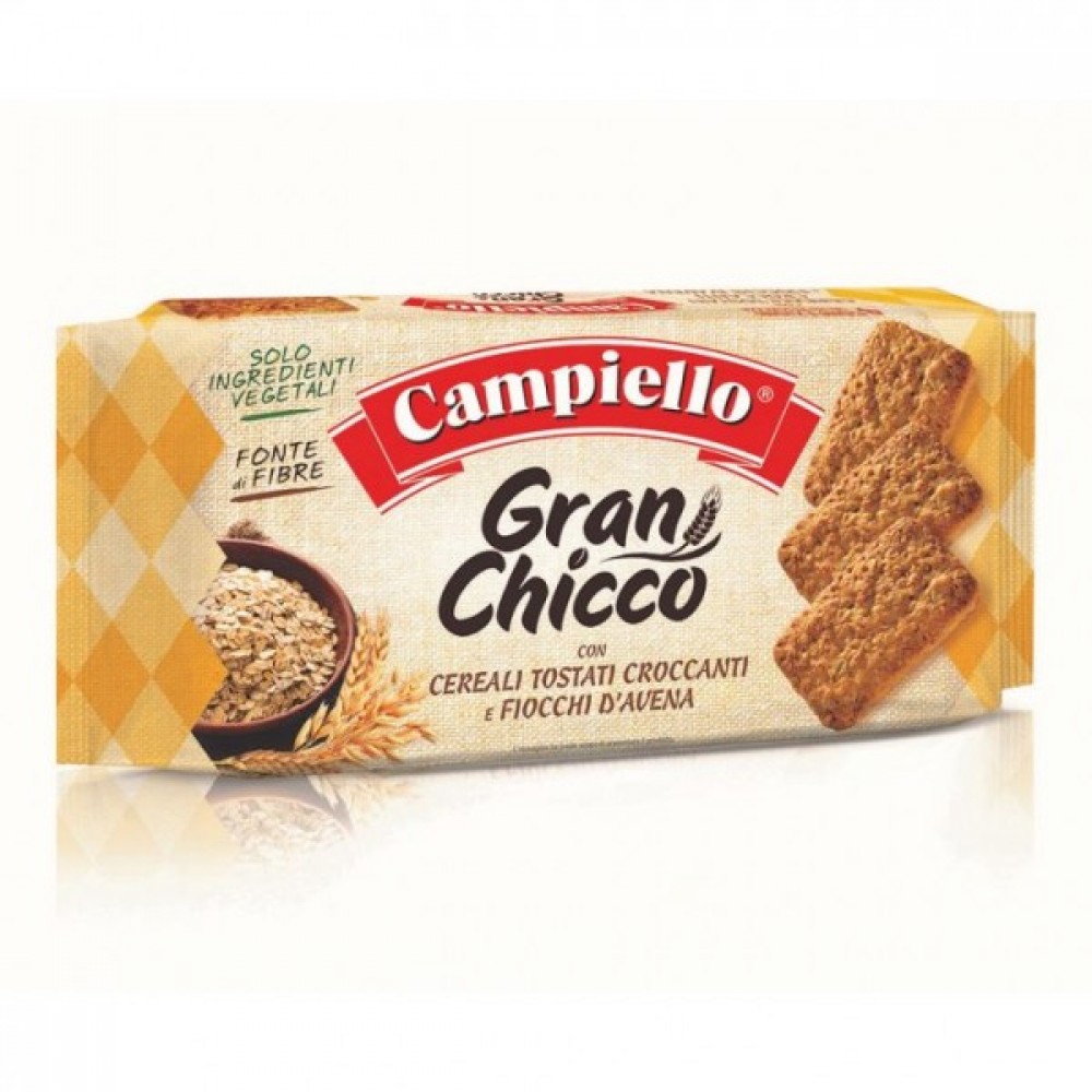 Campiello, biscuiti cu cereale,Gran Chicco, 410g